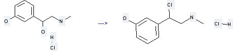 DL-Phenylephrine hydrochloride can be used to produce C9H12ClNO*ClH